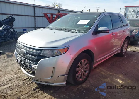 2013 Ford Edge Sport z USA, uszkodzony, nr VIN 2FMDK3AK4DBC66165